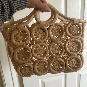 Hat Attack Macrame Basket Tote